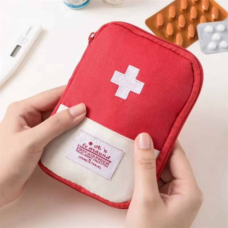 Travel First Aid Kit - Compact Medical Bag for Hiking, Camping, Backpacking, and Everyday Carry (EDC)