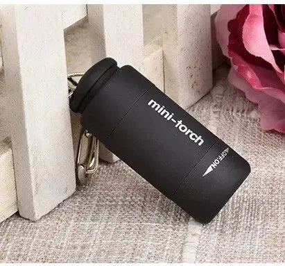 USB Rechargeable Waterproof LED Keychain Flashlight