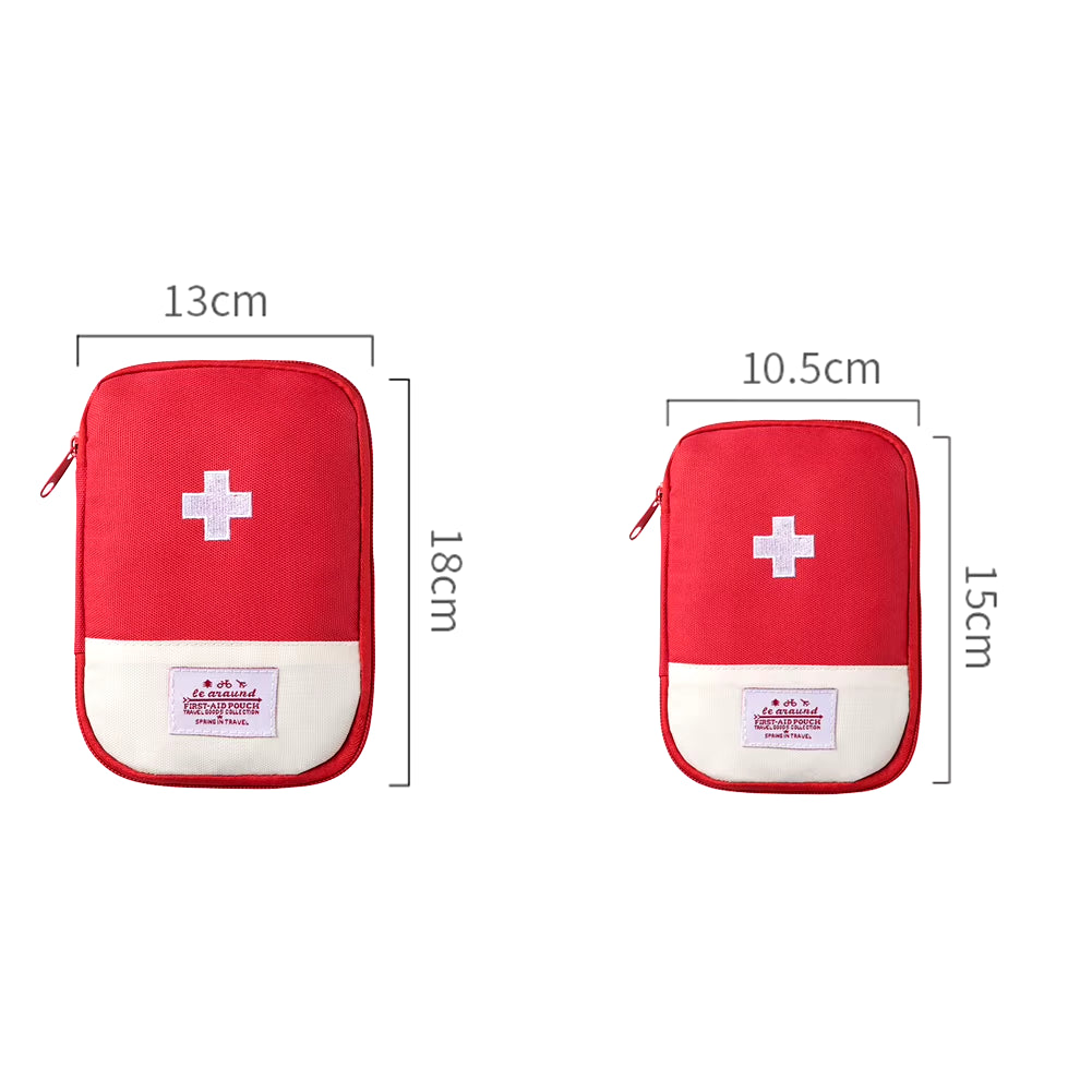 Travel First Aid Kit - Compact Medical Bag for Hiking, Camping, Backpacking, and Everyday Carry (EDC)