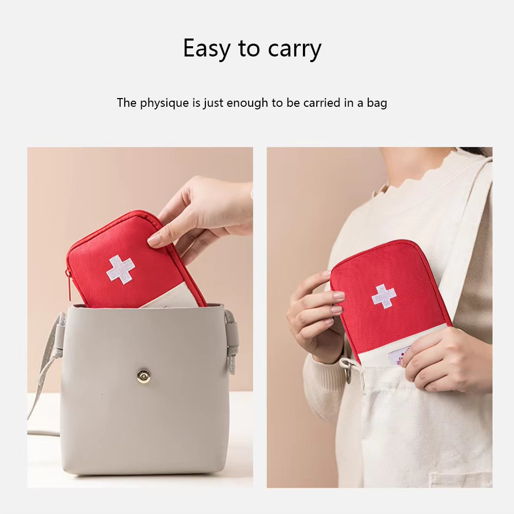 Travel First Aid Kit - Compact Medical Bag for Hiking, Camping, Backpacking, and Everyday Carry (EDC)