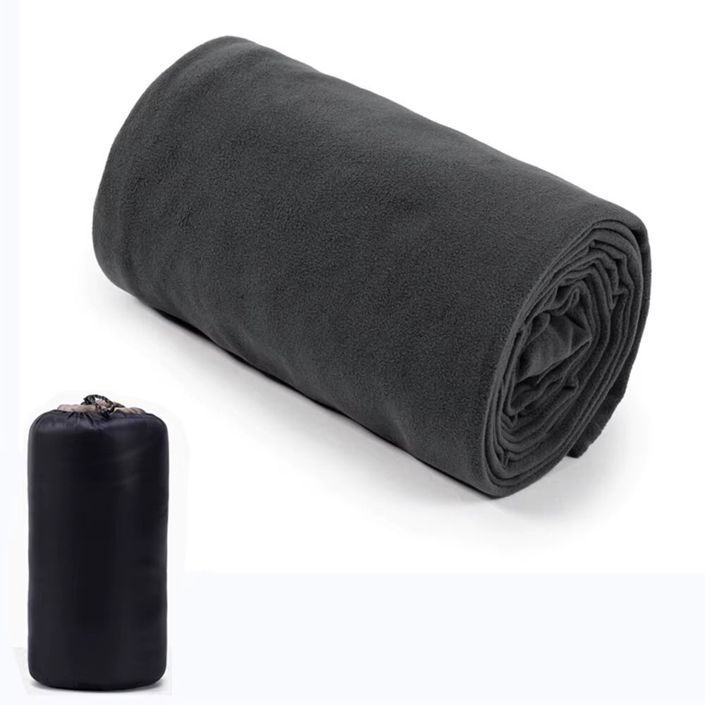 Cozy Fleece Sleeping Bag Liner - Portable and Warm for Camping, Backpacking & Travel